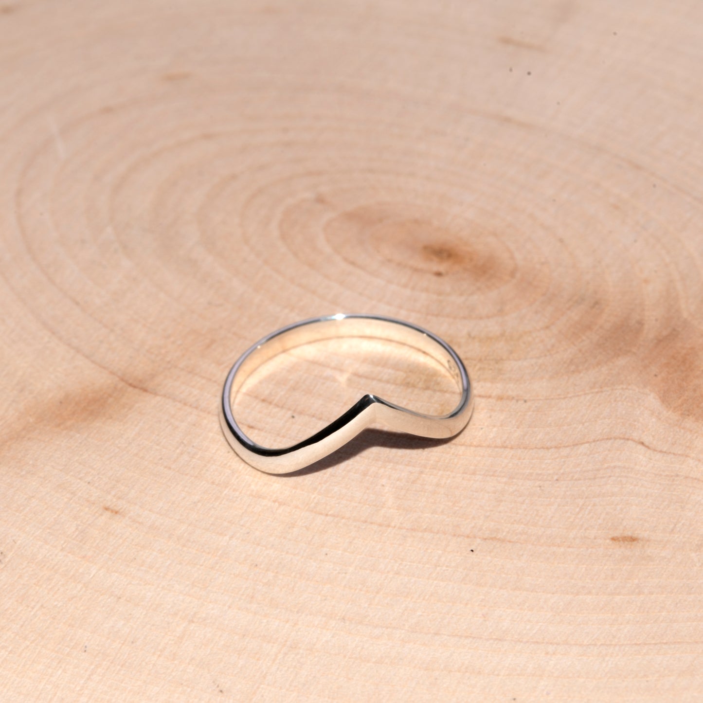 Sterling Silver wishbone ring